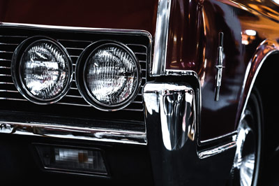 Car-servicing Black vintage car